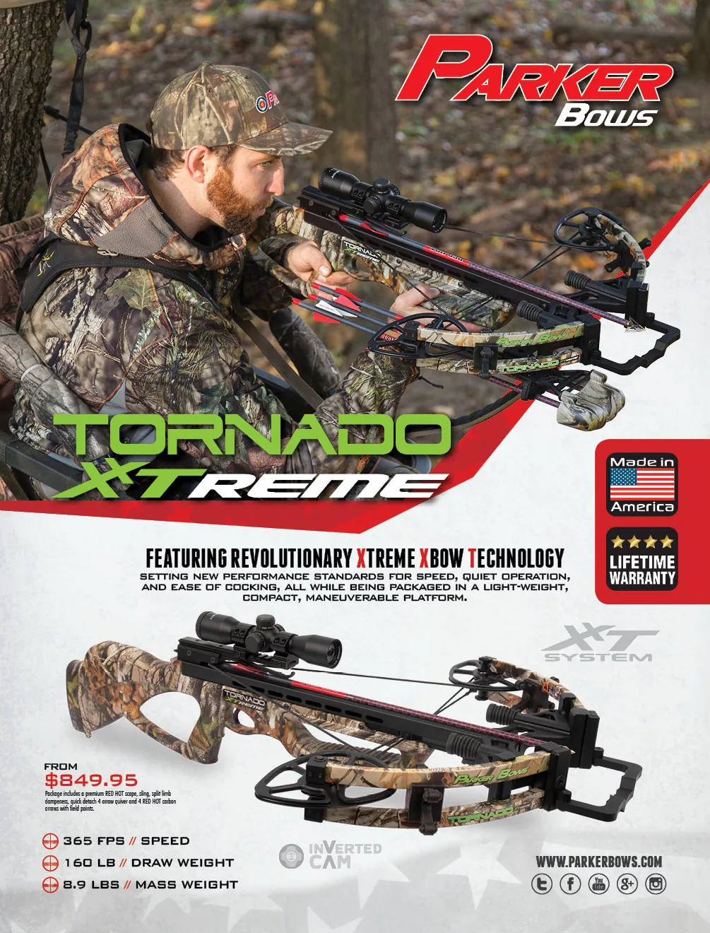 Parker Tornado XXT ad
