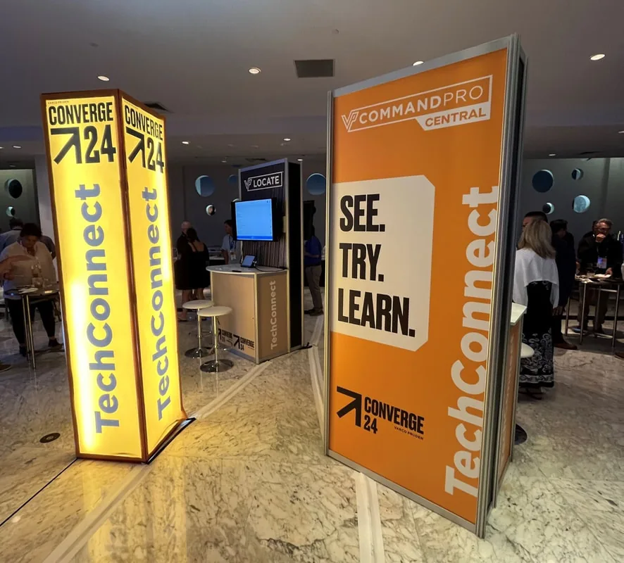 TechConnect kiosks at Converge
